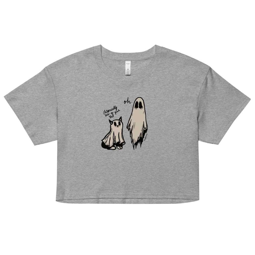 chronically sick of your sh*t! crop tee product image (28)