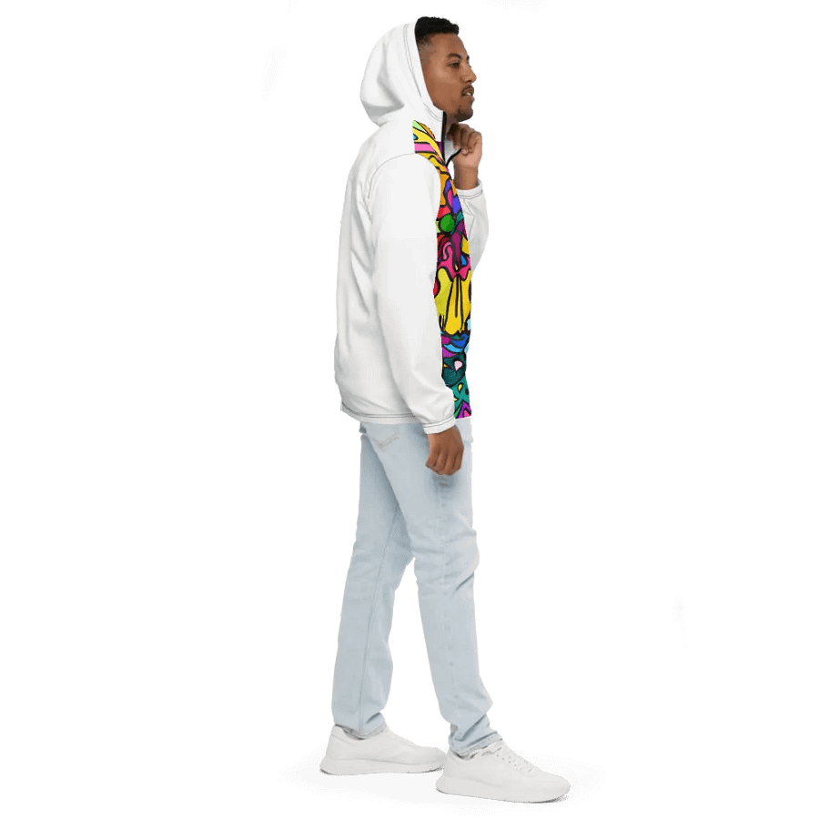 Adventure-Ready All-Over Print Windbreaker - Wave at Sunset product image (6)