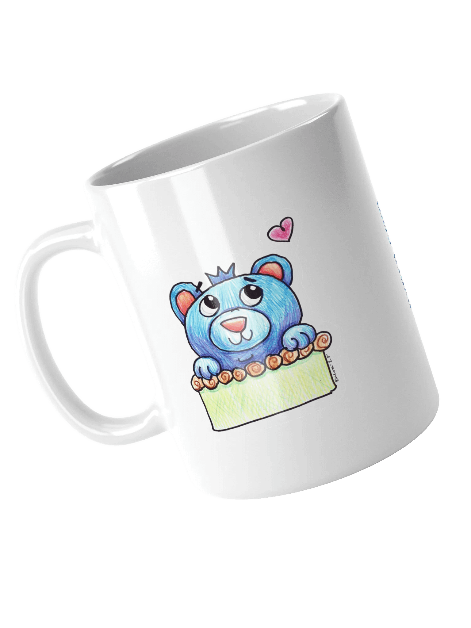 BlueBEARy Pie Mug product image (3)