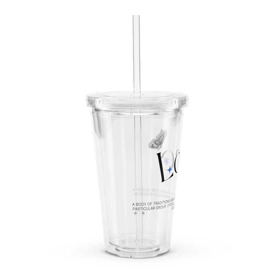Lore Definition - Clear Plastic Tumbler product image (3)