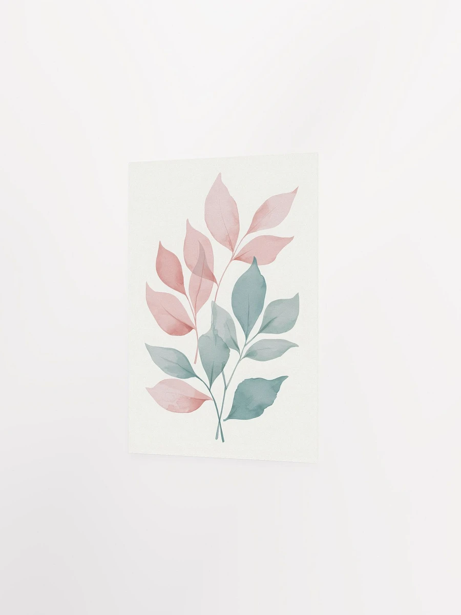 Tranquil Leaves Watercolor - Poster product image (11)