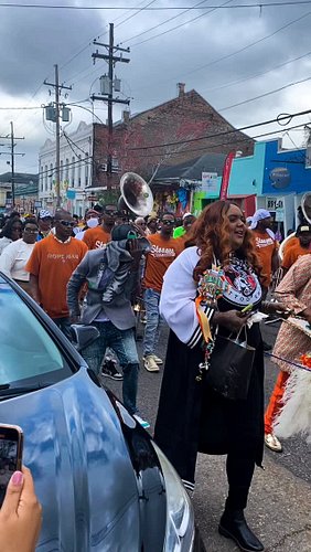 There’s so much music history in New Orleans. If you’ve ever participated in a secondline you know these folks can get down!
...