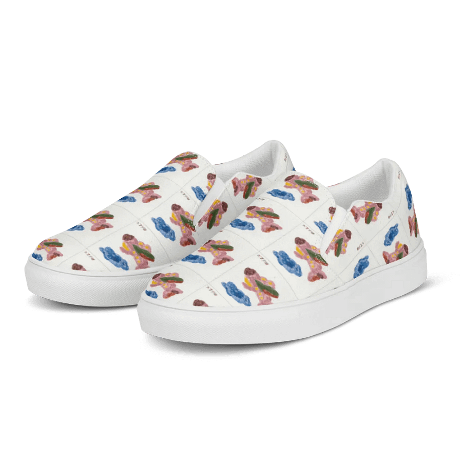 Kid Airplane (Women's Slip-On Canvas Shoes) product image (5)