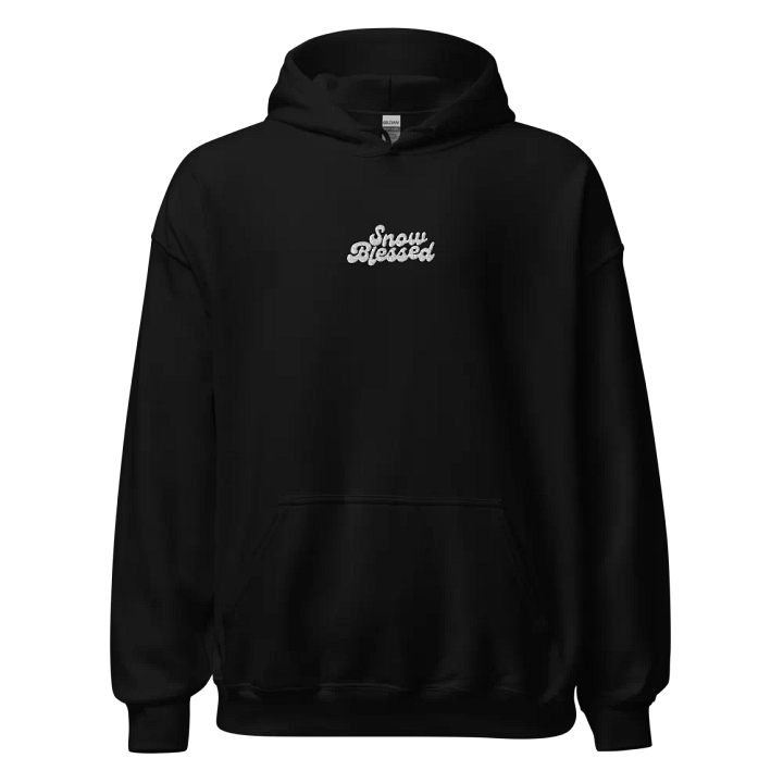 Snow Blessed Embroidered Hoodie product image (1)