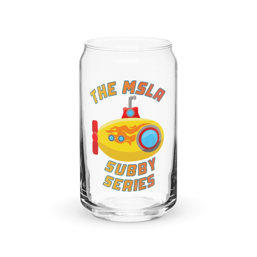 MSLA Subby Series - Can Shaped Glass product image (1)