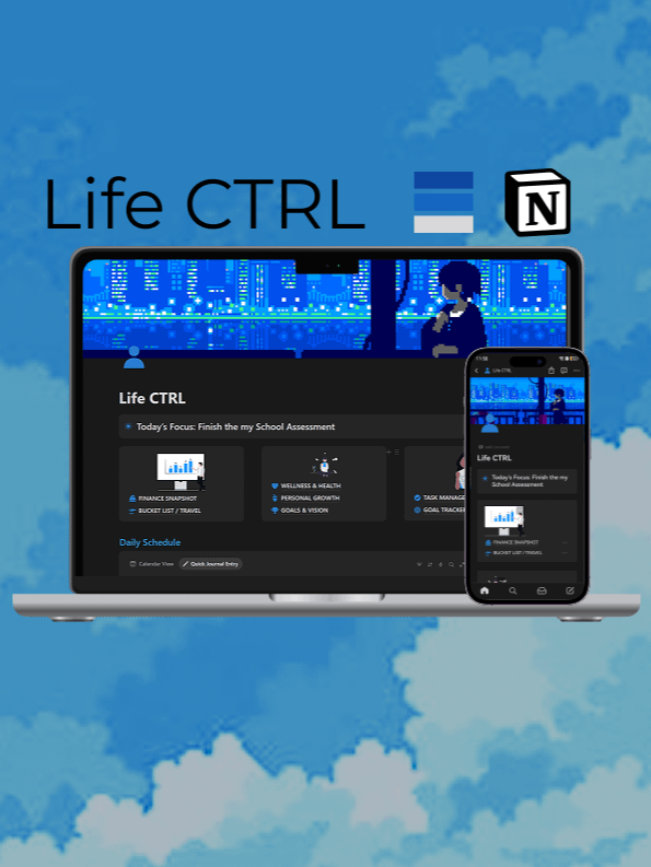 Life CTRL Notion Template