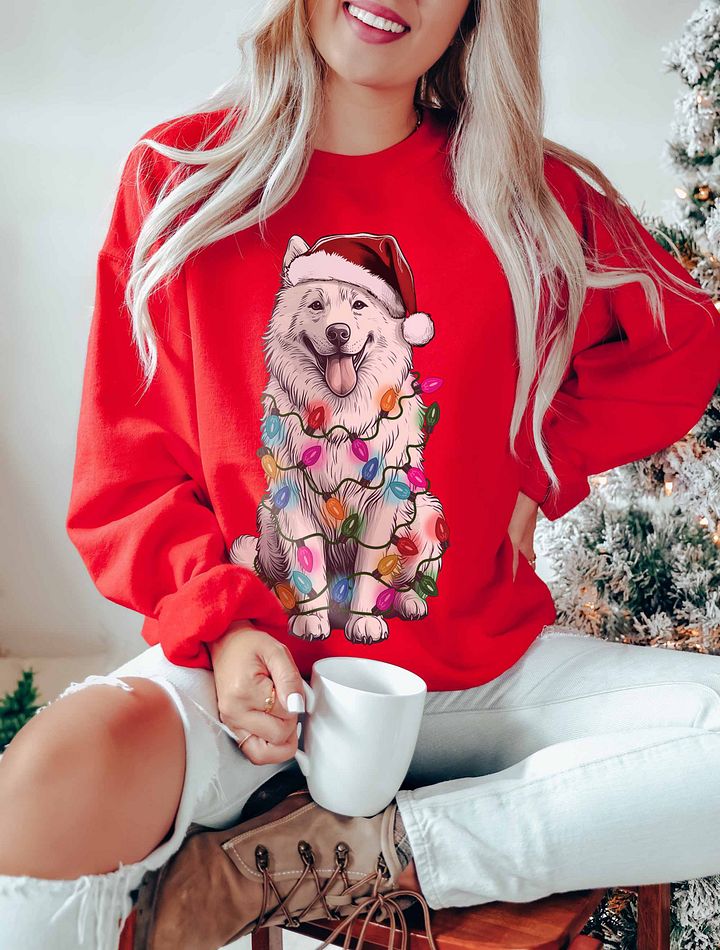 Funny Samoyed Christmas Sweatshirt product image (20)