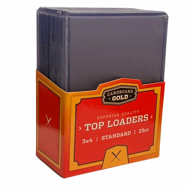 Cardboard Gold Top-Loader 3x4 for Standard Size 25 ct product image (1)
