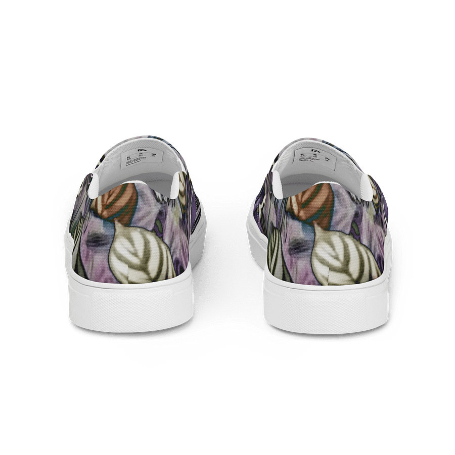 Purple Leaves Canvas Shoes product image (4)