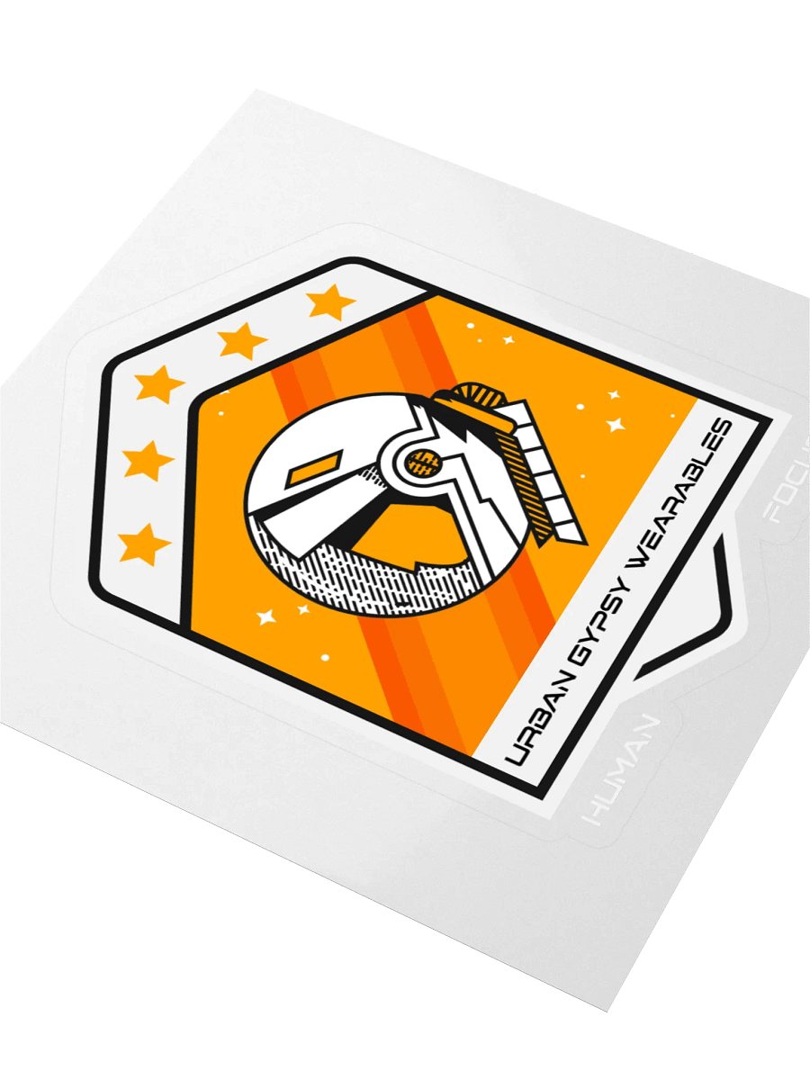 Human Focus Space Emblem Sticker product image (3)