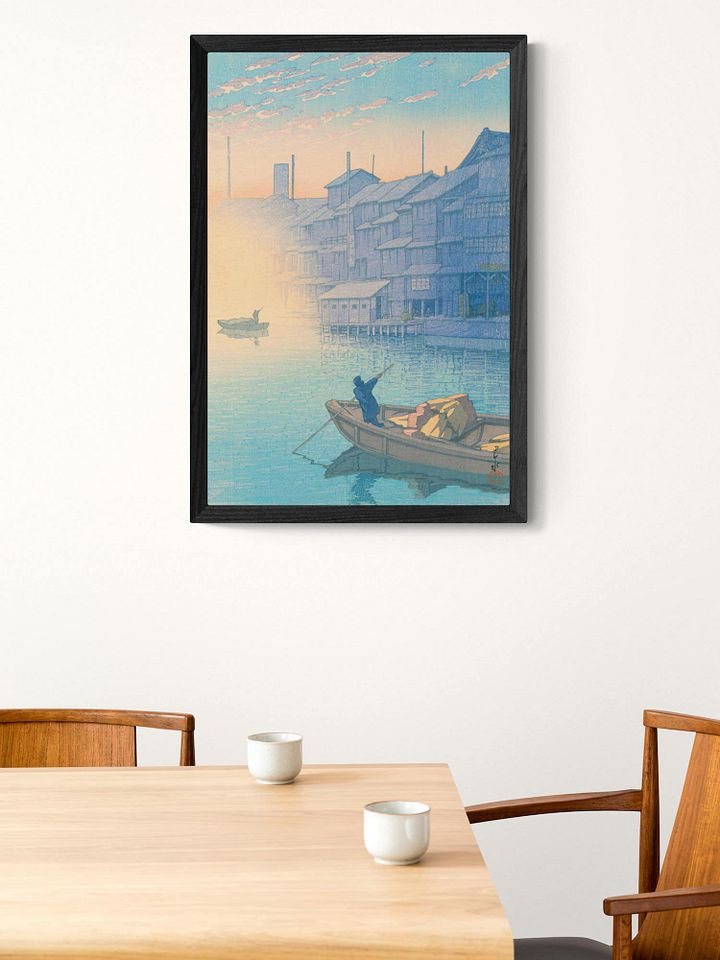 Morning in Dotonbori, Osaka - Kawase Hasui product image (1)