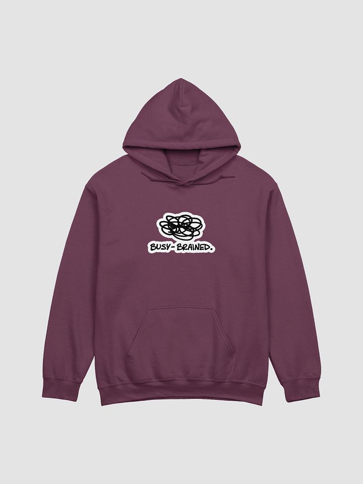 BUSY-BRAINED (bubble design) classic hoodie product image (38)