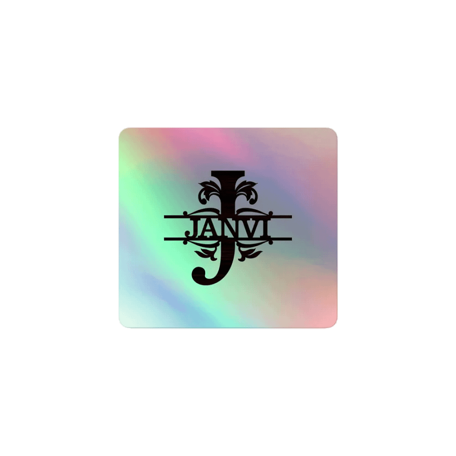 JANVI NAME STICKER product image (1)