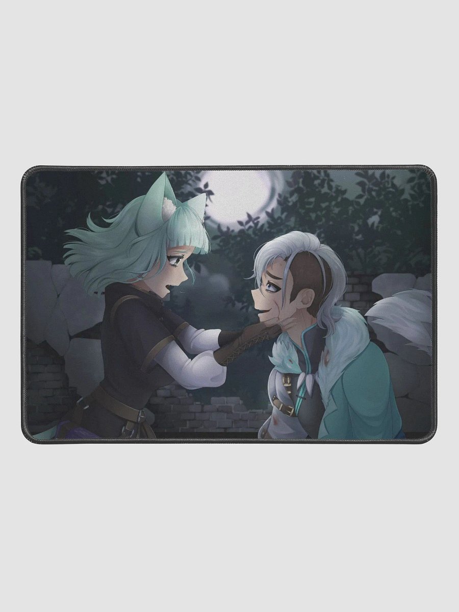 "At least you're safe" Desk Mat product image (1)