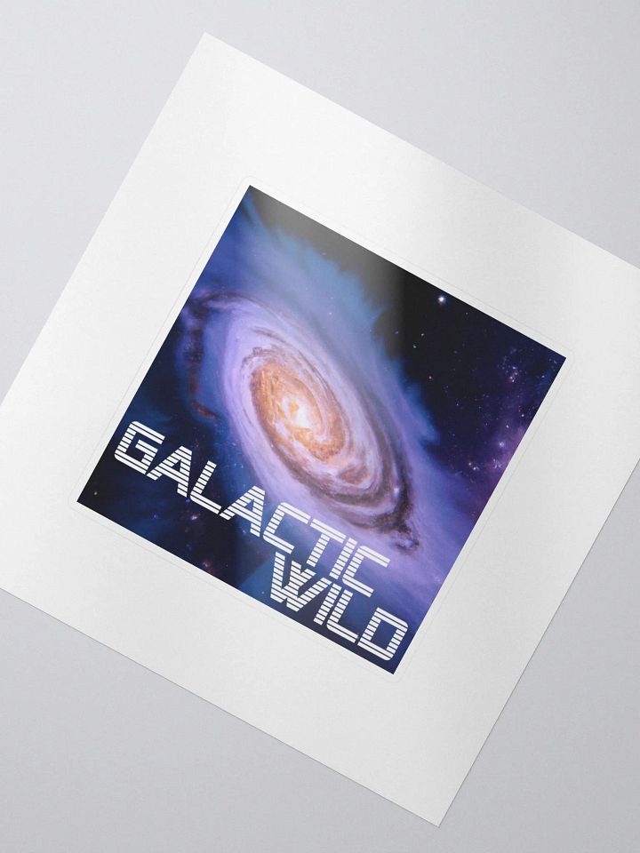Galactic Wild Logo Sticker product image (2)