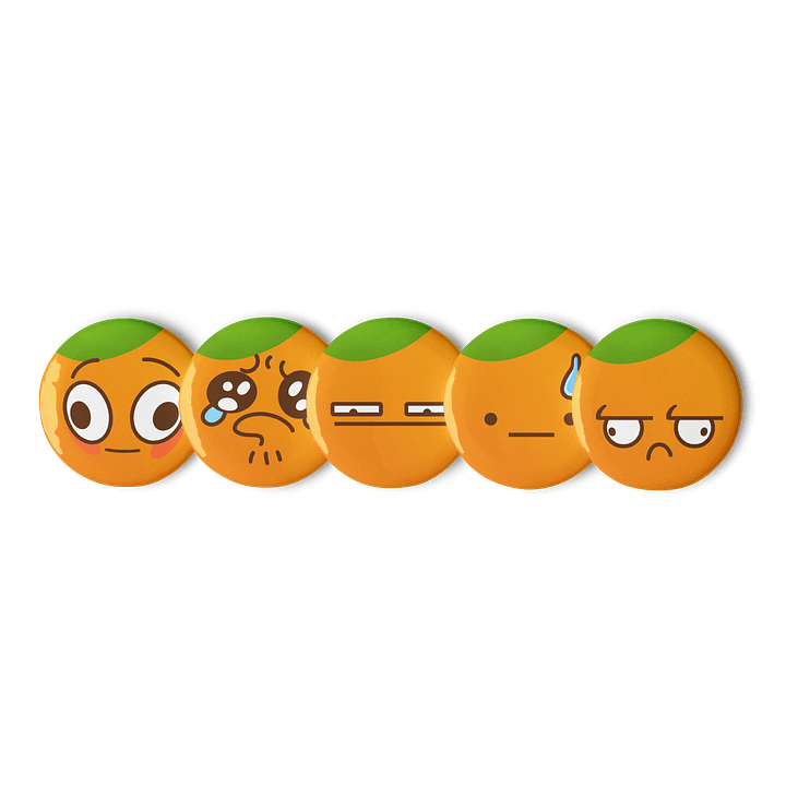 Orange assorted faces VOL 5 product image (1)