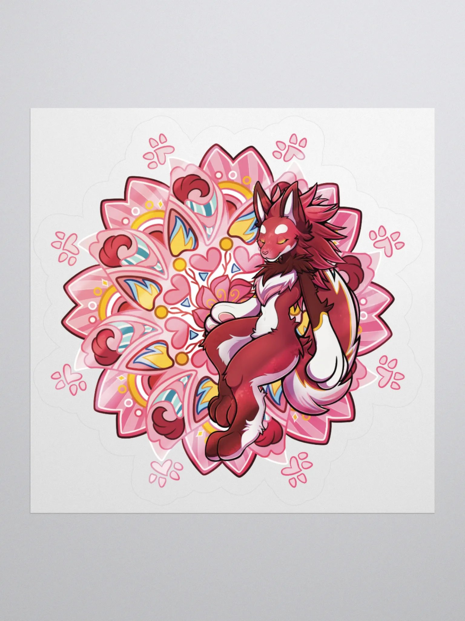 🌸Sekai Mandala Vinyl Sticker product image (1)