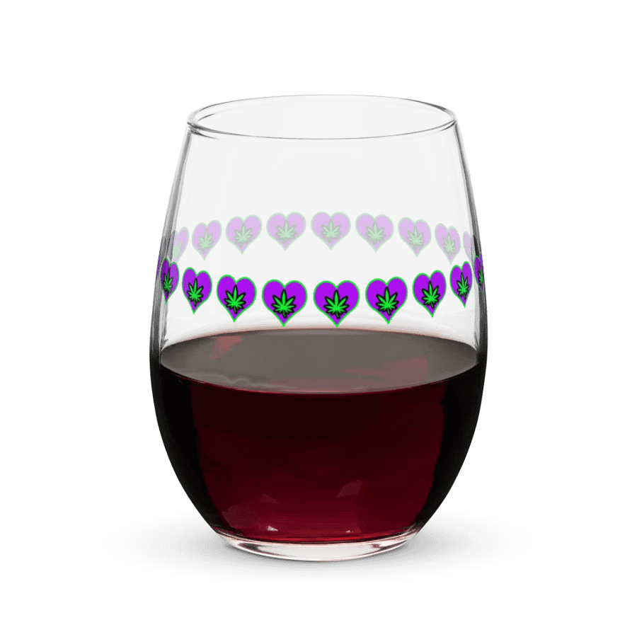 Glitchwave Stemless Wine Glass product image (9)