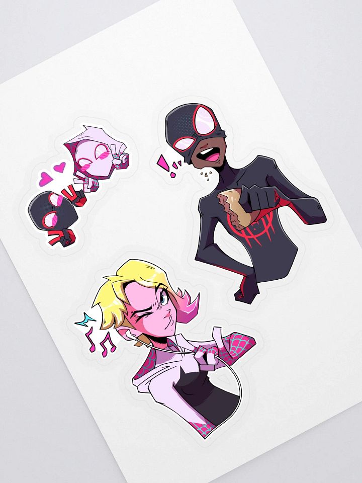 Gwen and Miles Sticker Sheet product image (2)