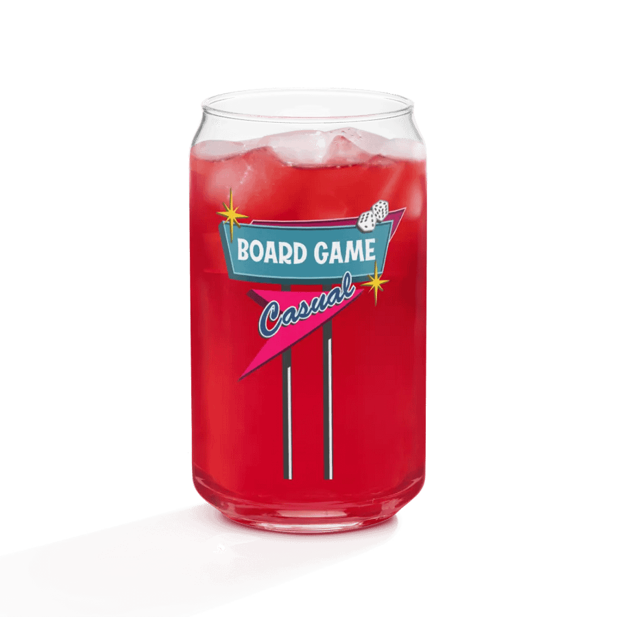 Board Game Casual Logo Can-shaped Glass product image (4)