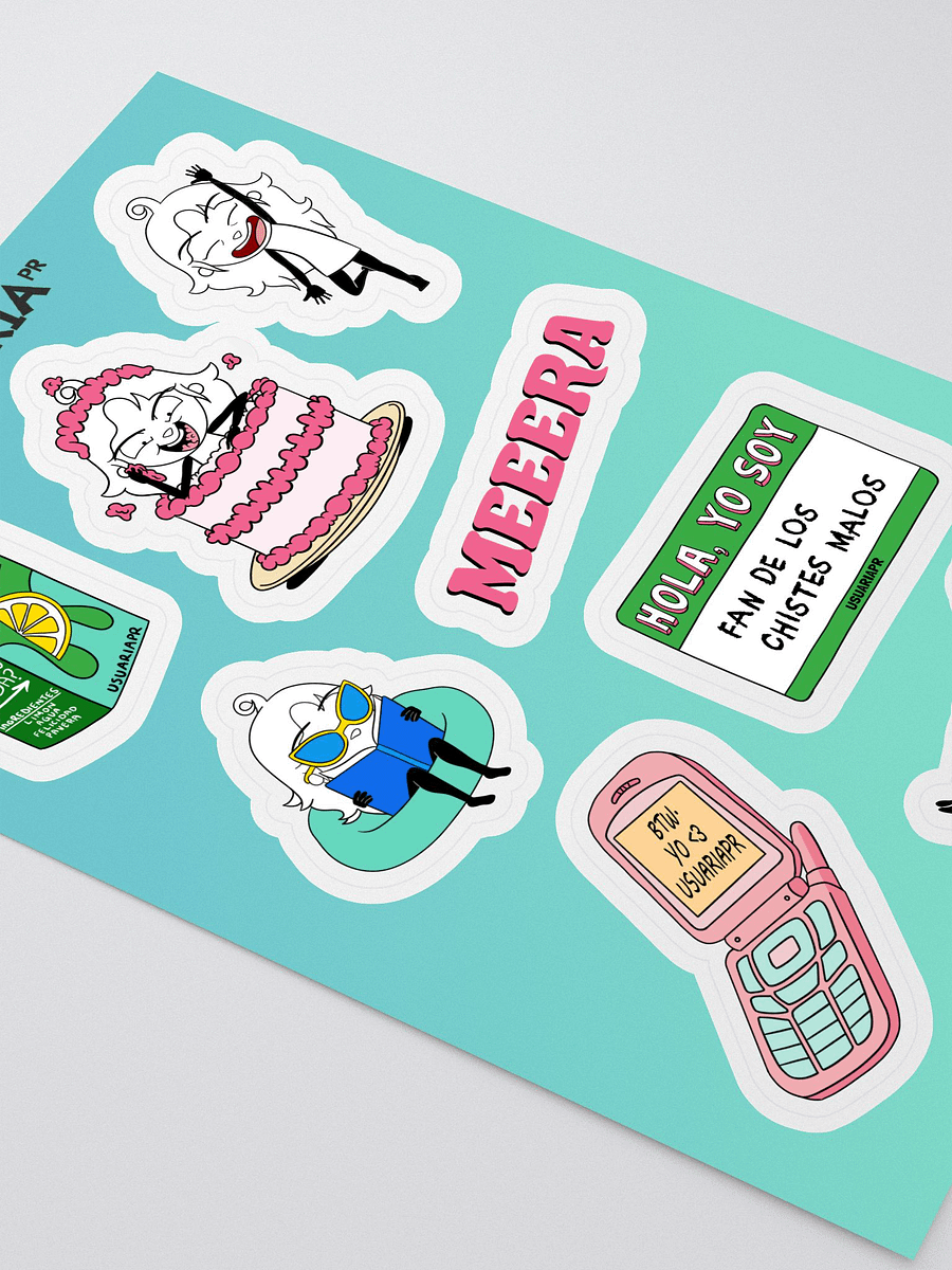 Usuariapr Sticker Sheet 2 product image (3)