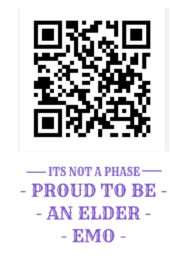 Proud To Be An Elder Emo QR Code