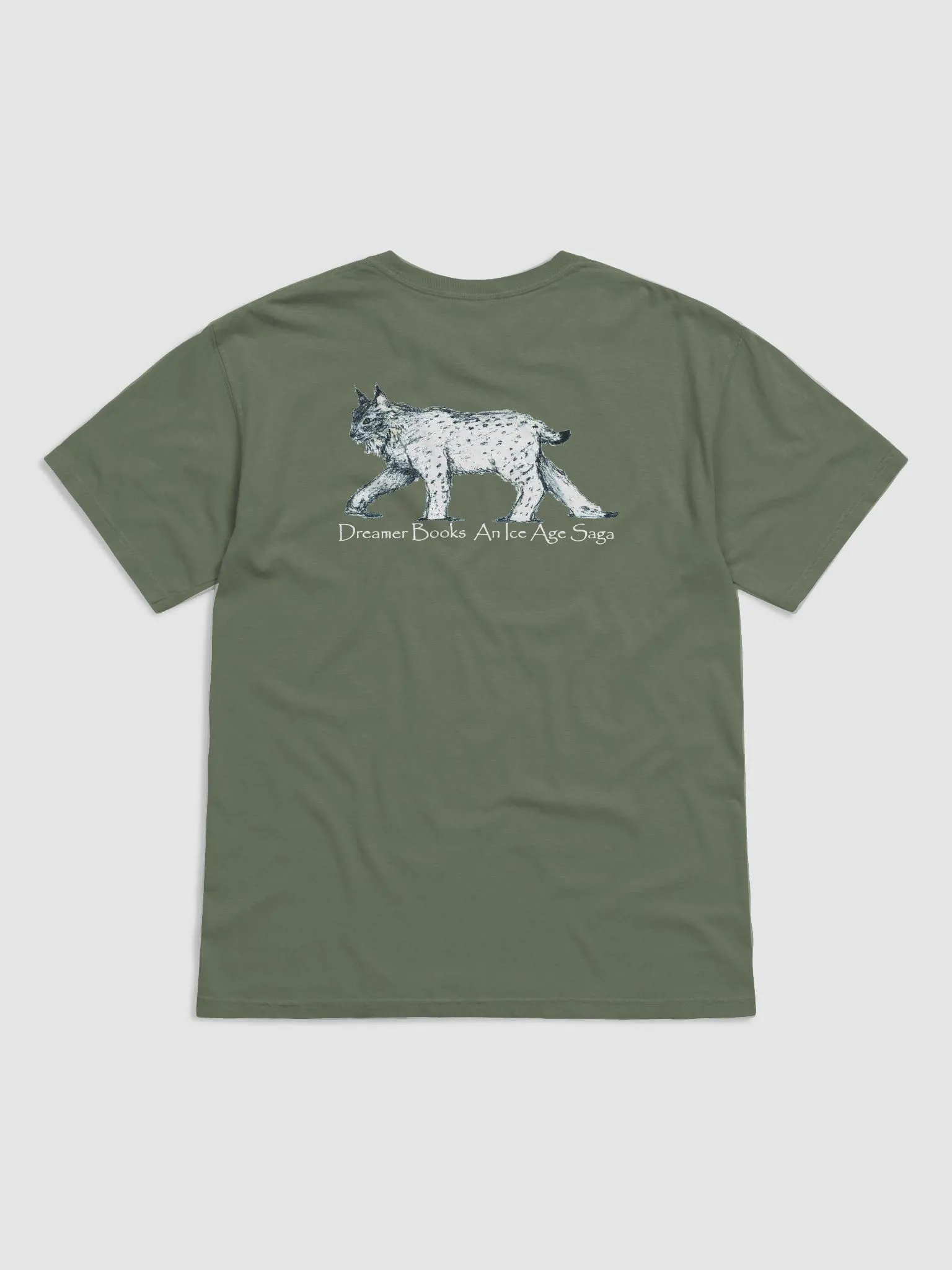 Lynx on the Prowl Tee-Shirt (printed front & back) product image (2)
