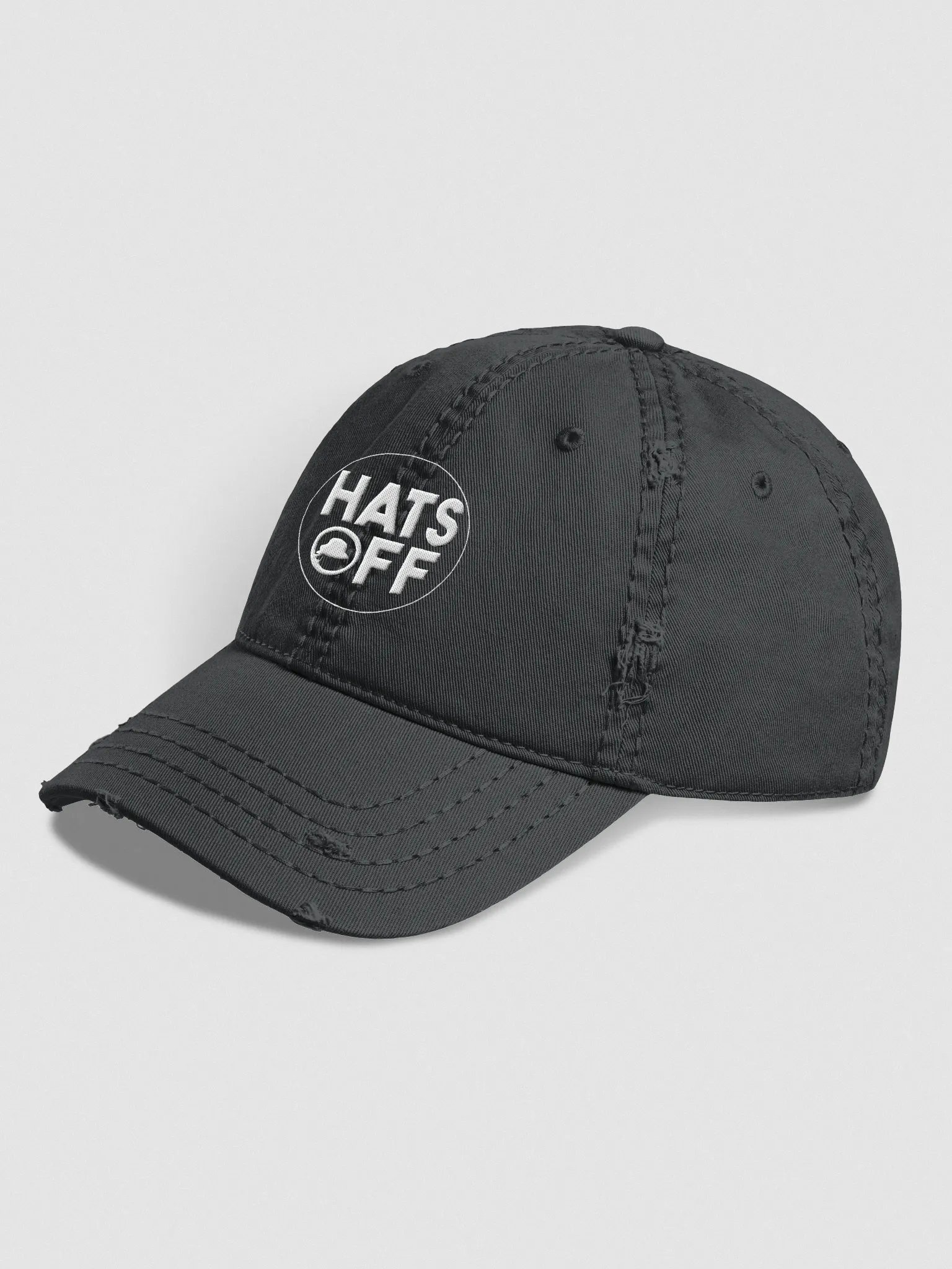Hats Off Logo Hat - Distressed Style product image (2)