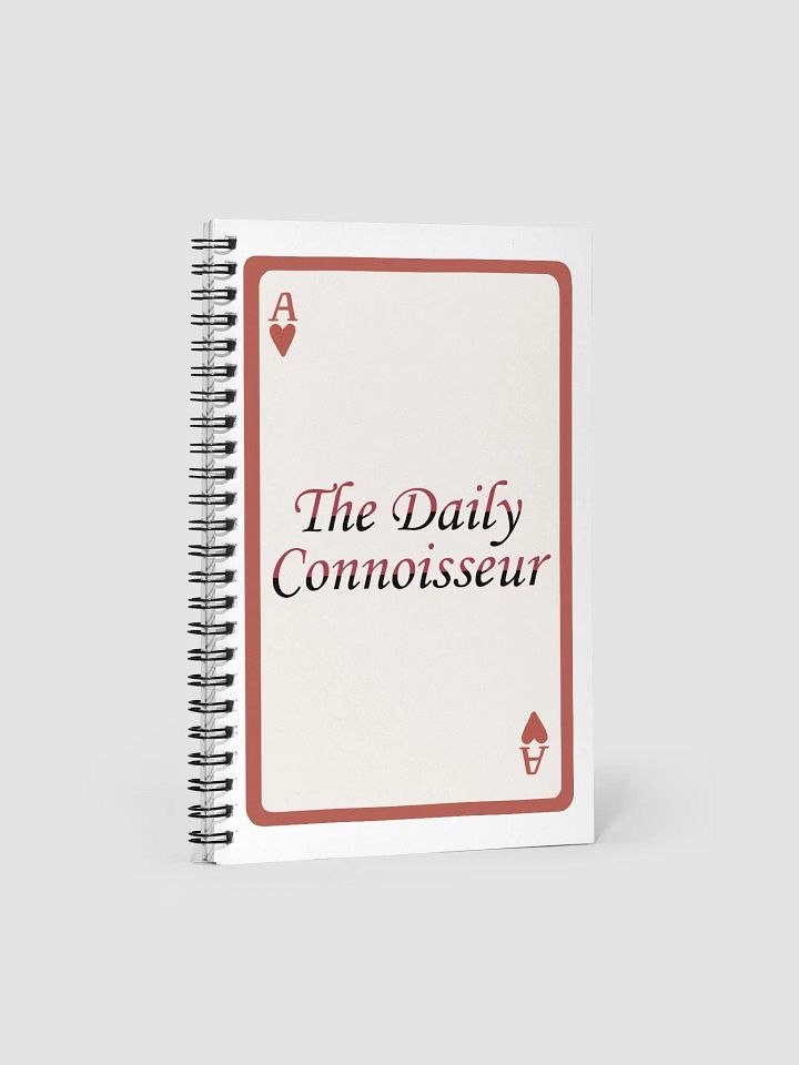 The Daily Connoisseur Wonderland Notebook product image (1)