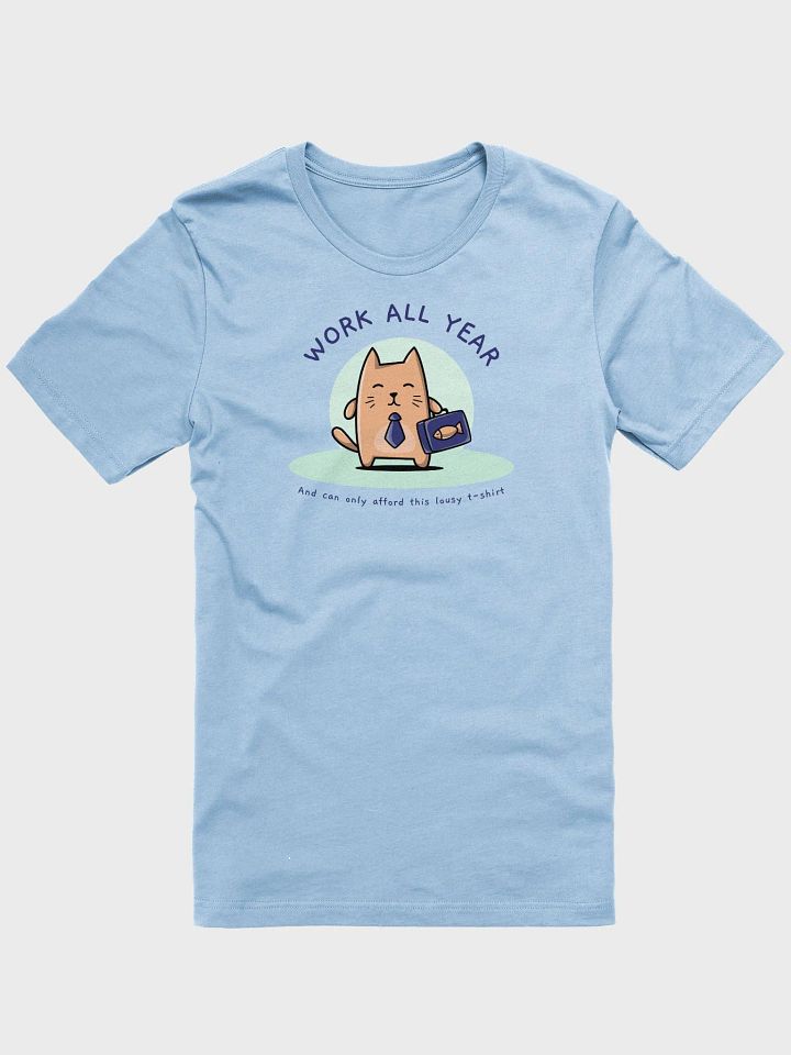 Labor Day Working Cat T-Shirt product image (1)