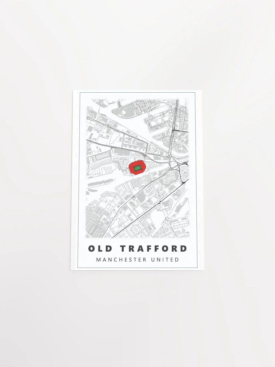 Old Trafford Map - Manchester United product image (5)