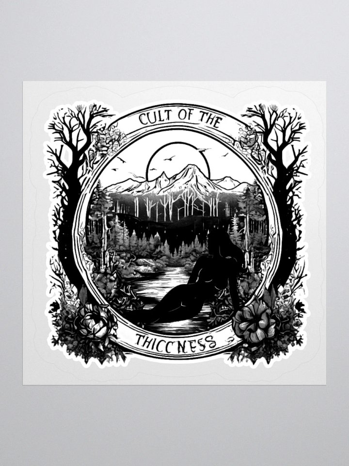 Cult of the Thiccness sticker product image (1)