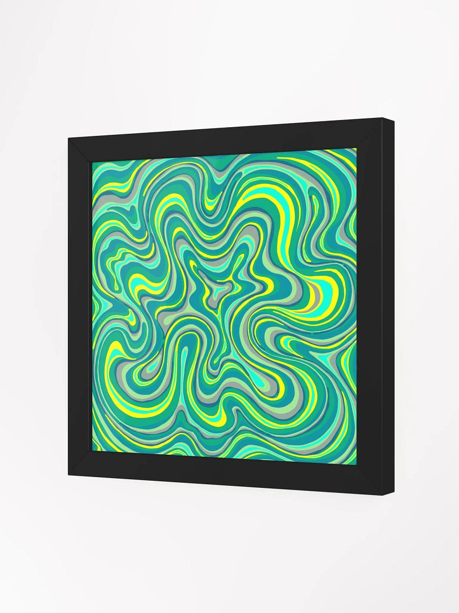 Ethereal Swirls Framed Poster - Stone No. 7 product image (20)