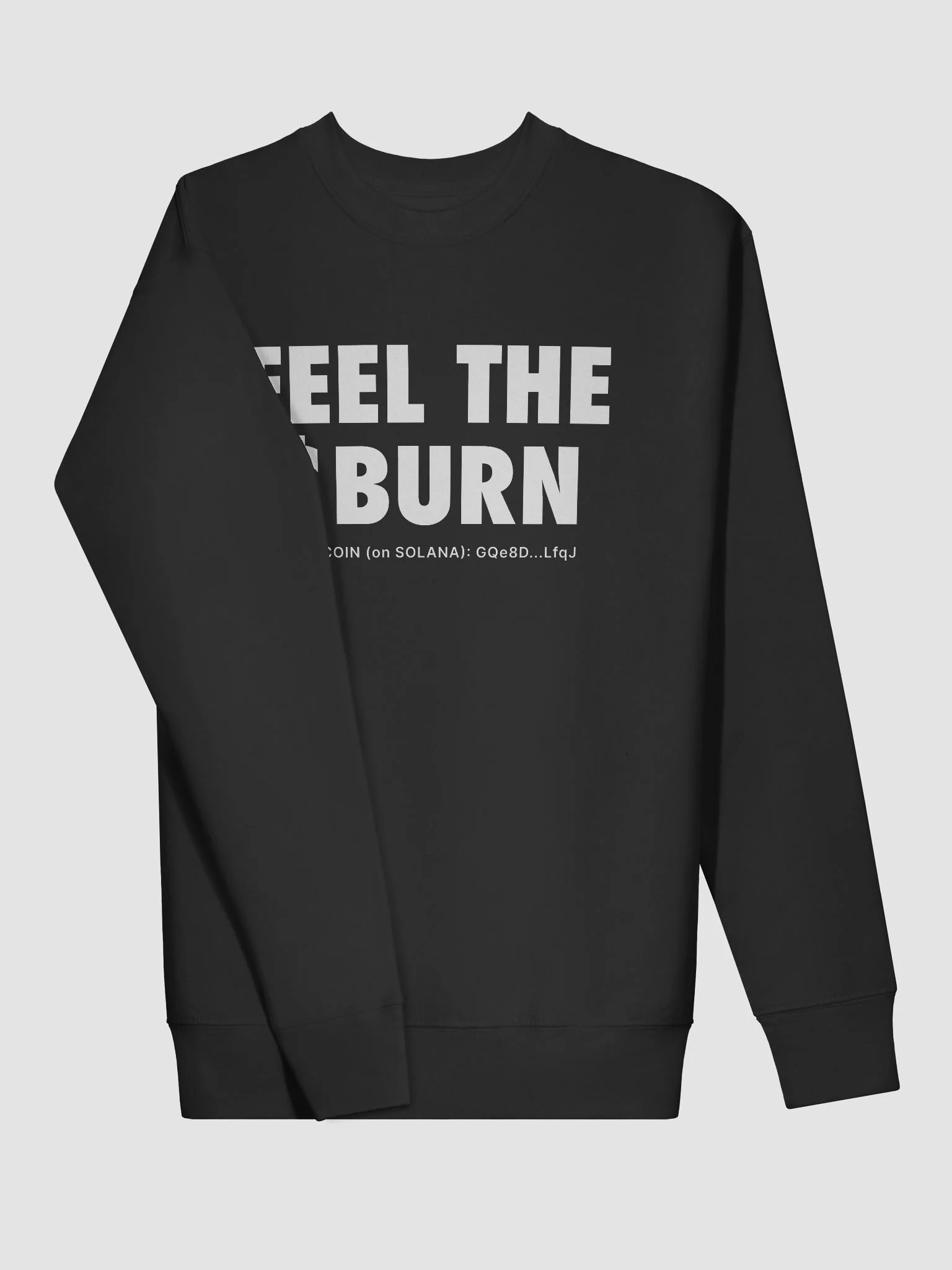 FEEL THE $BURN Sweatshirt - Dark product image (5)