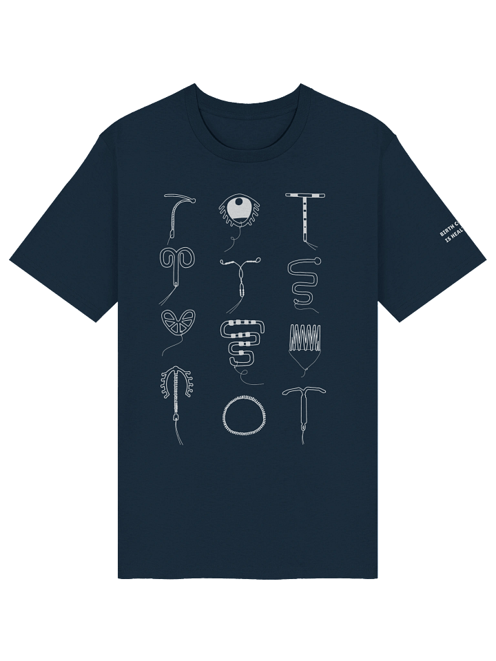 Intrauterine Archives (Short Sleeved Tee - White Art) product image (5)