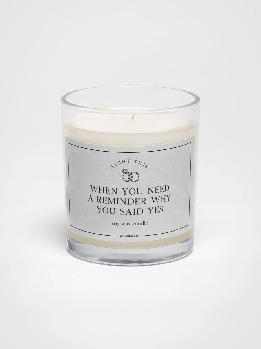 Marriage Humor Candle - Funny Wedding and Anniversary Gift product image (1)