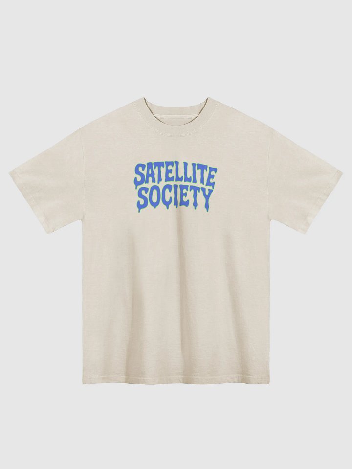 Stoned Rocketman Oversized Faded T-Shirt product image (1)