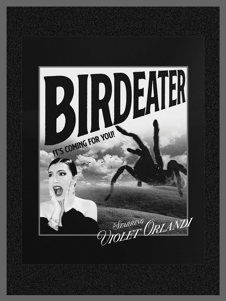 Birdeater Vintage Poster (B&W) product image (13)