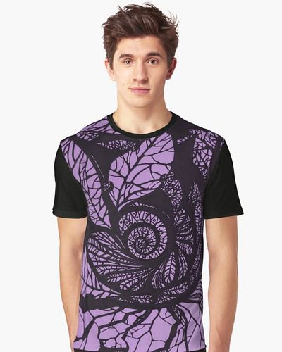 Bold. Artistic. One of a Kind.
Make a statement with this abstract graphic t-shirt featuring intricate black linework over a ...