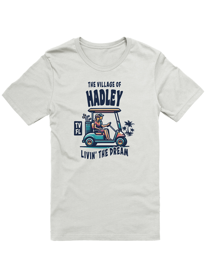 The Village of Hadley TV FL Golf Cart Design T-Shirt product image (3)