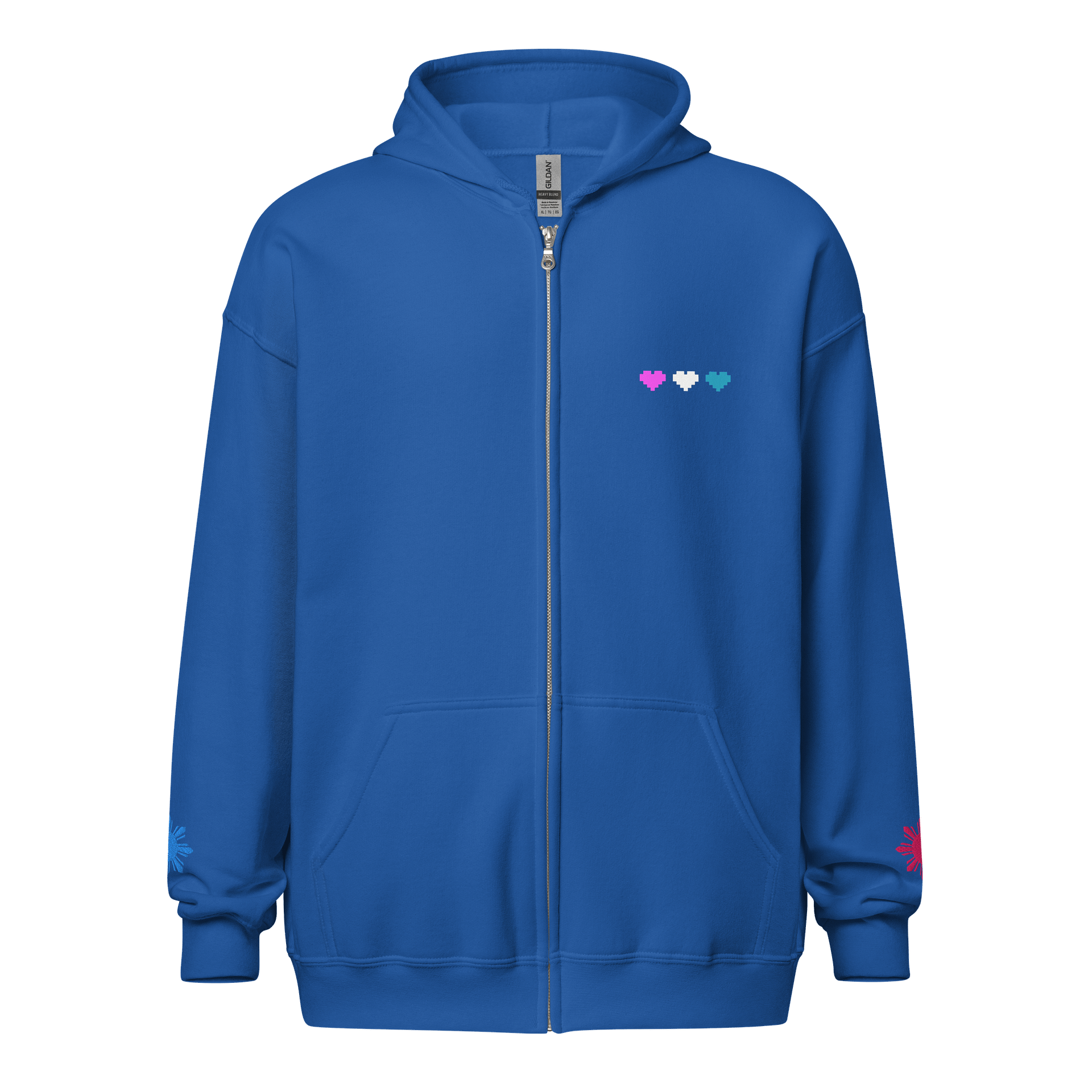Pilipinas Vapourwave Zip Hoodie product image (10)