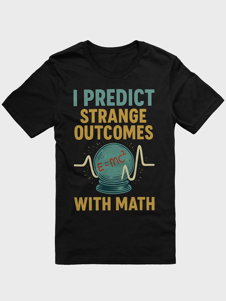 E=mc² Crystal Ball T-Shirt product image (1)