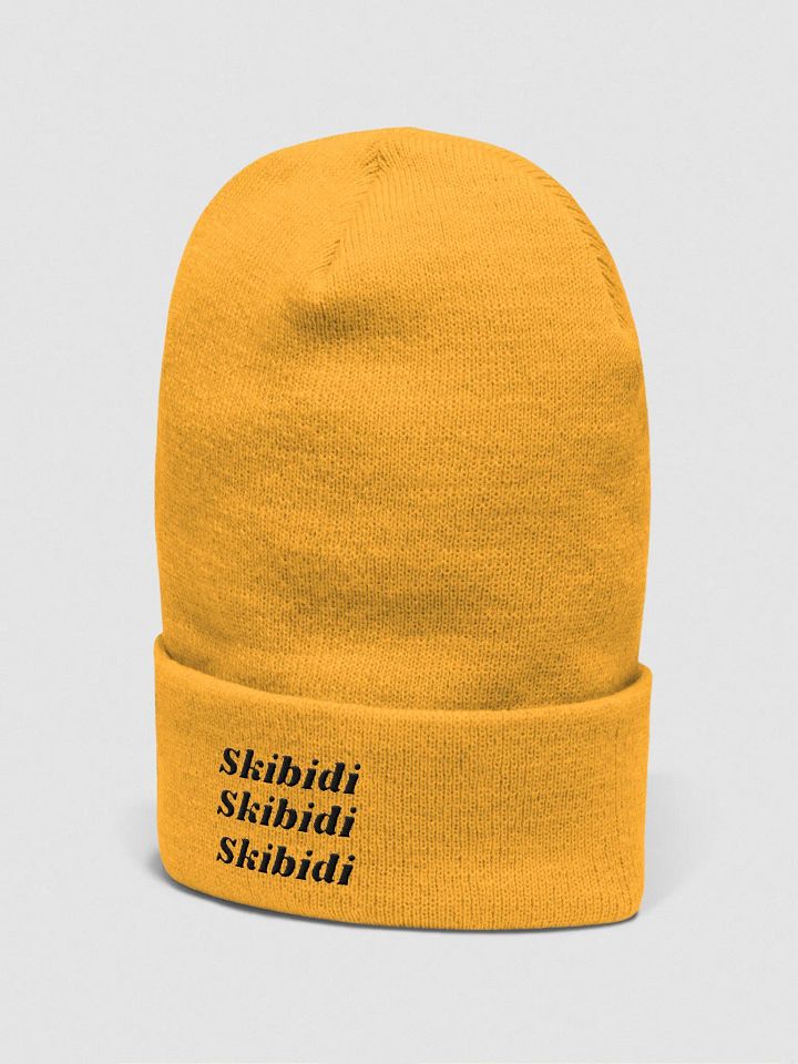 Skibidi. Skibidi. Skibidi. Beanie product image (4)
