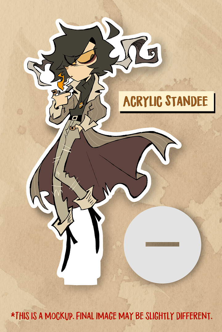 Stone Acrylic Standee product image (1)