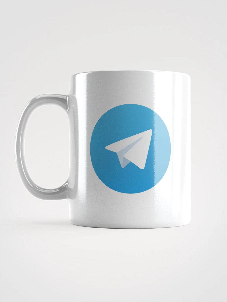 Taza con el logo Telegram Classic product image (6)