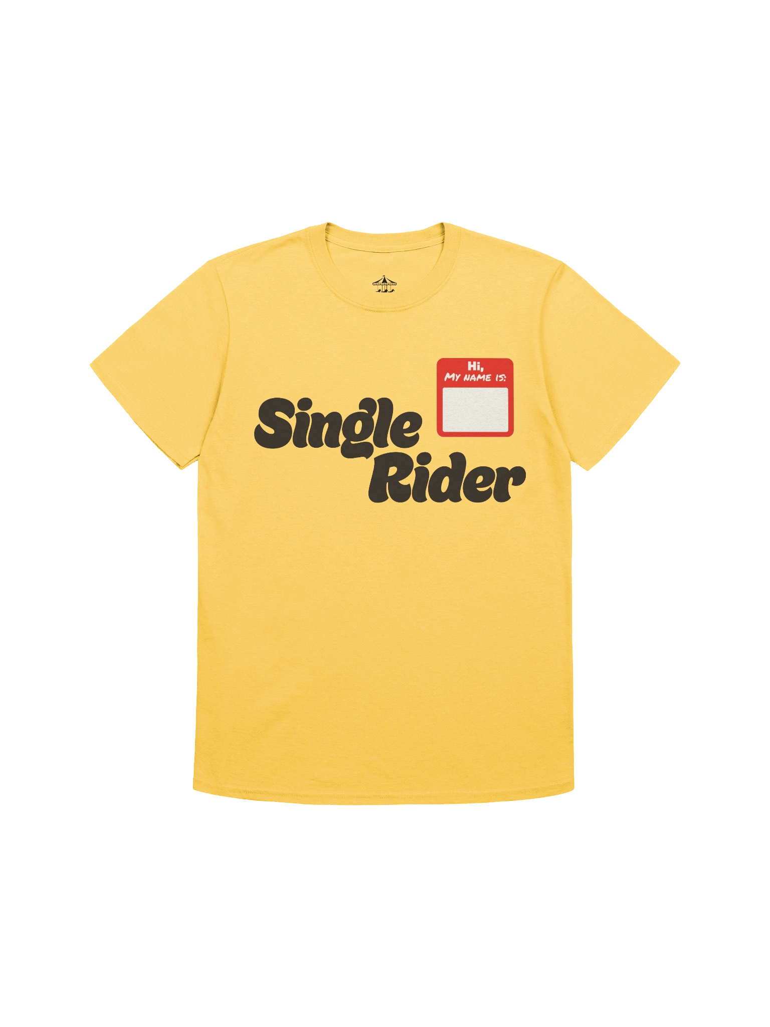 Hi, my name is - Single Rider T-Shirt product image (1)