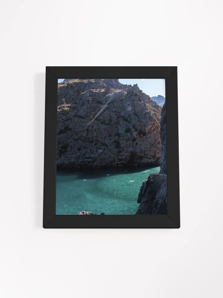 Mallorca Sea - Framed High-Quality Matte Poster product image (1)
