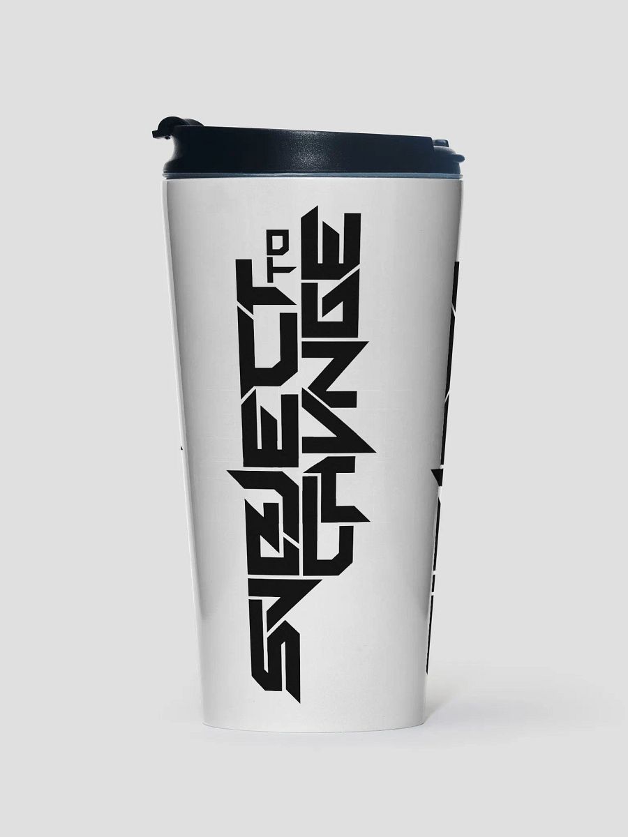 STC TRAVEL MUG LOGO BLACK FONT product image (1)