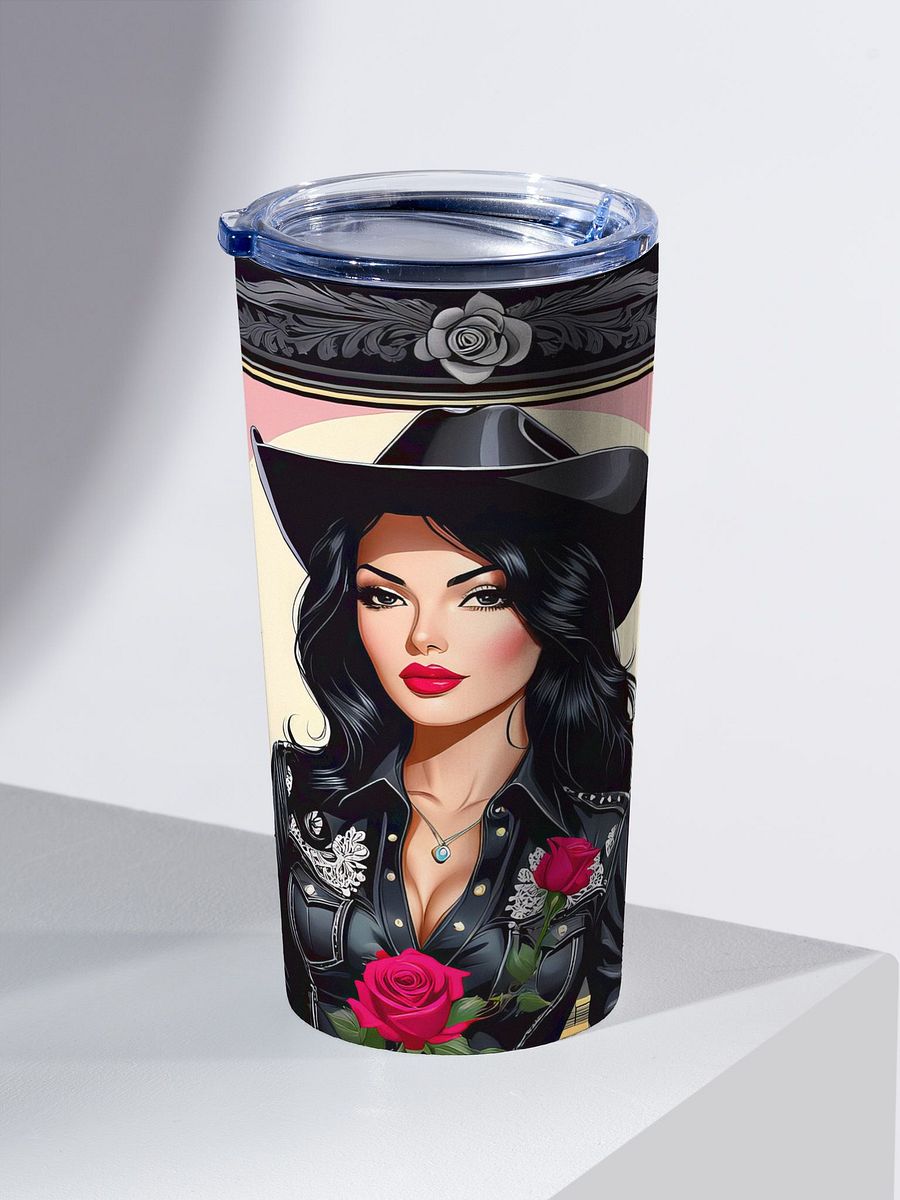 Beautiful Cowgirl 20 oz Stainless Steel Tumbler - V5 product image (3)