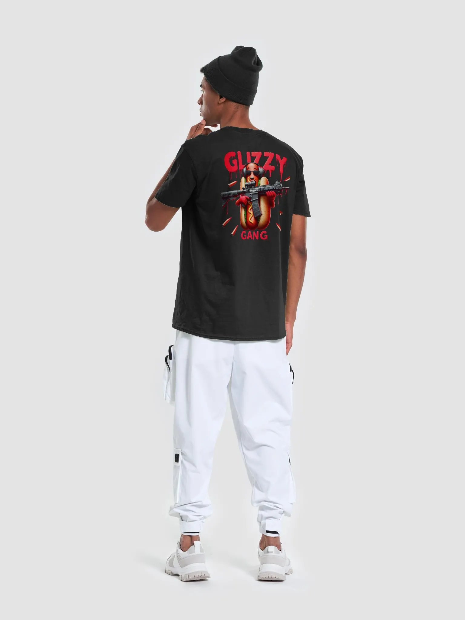 Uni-sex PRINTED Glizzy Gang T-shirt. product image (6)